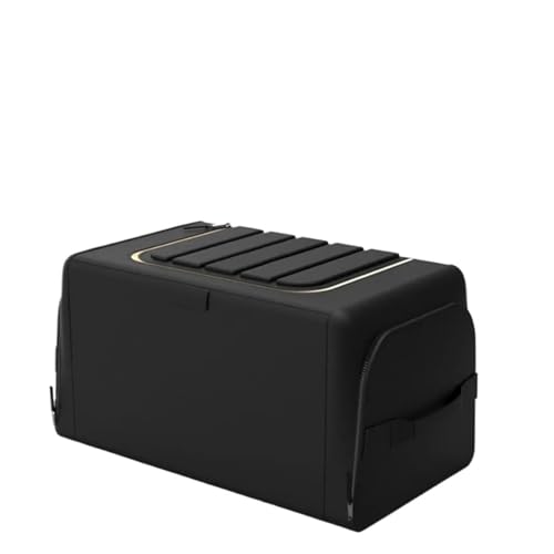 HCZKIUJY Aufbewahrungsbox für den Kofferraum des Autos, zusammenklappbare Aufbewahrungsbox, Heckbox, Organizer für Gegenstände, großes Fassungsvermögen (40 l, 1 Stück)