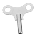 Crochet d'horloge grand-père : doté d'une finition en acier raffinée, cette clé d'horloge universelle s'intègre parfaitement à divers styles d'intérieur, améliorant l'attrait général de votre pièce, clé de remontoir pour horloge murale