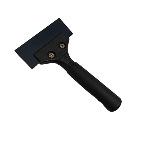 Image of Phoenix Enterprise Squeegee Heavy duty Nylon rubber with aluminum alloy strong bracket and handle with anti-slip grain handle cover for cleaning window , Vinyl application, tint application, etc. with allen key (Pack of 2)