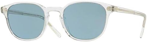 Oliver Peoples OV5219S Fairmont Sunglasses 1101/56 Translucent / Cobalto Blue 49