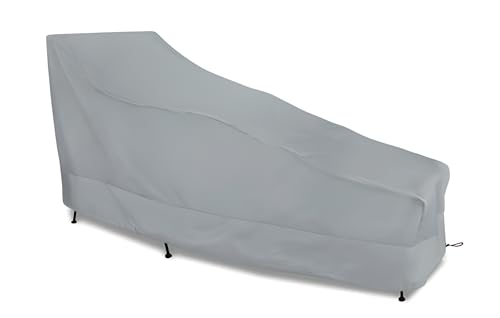 Eevelle Meridian Patio Chaise Chair Cover – Marinex Marine Grade Fabric Durable Waterproof - Outdoor Lawn Furniture Chair Covers - Weather Protection- (38