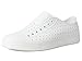 Native Shoes, Jefferson, Lightweight Sneaker for Adults, Shell White/Shell White, 5 M US Women/3 M US Men