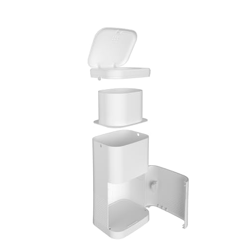Image of Silent Diaper Bucket with Deodorizer, HDPE Structure, Locking lid