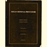 Paperback Texas Criminal Procedure (Professional Series) Book
