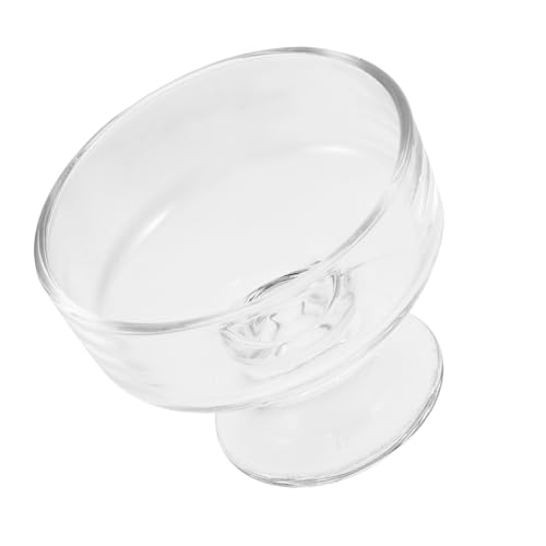MOTHNUR Copa De Postre De Vidrio Transparente 220 Ml, Taza De Helado y Tazón De Degustación Para Mousse y Pudín, Apta Para Cocina, Restaurante y Fiestas, Recipiente Multifuncional Para Postres