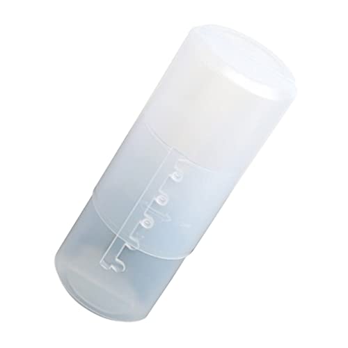 Didiseaon Contenitore per Pennelli da Trucco Regolabile Coperchio Antipolvere, Secchio Portaoggetti in Pvc Resistente per Pennelli Cosmetici, Organizer da Viaggio Multifunzionale per Casa