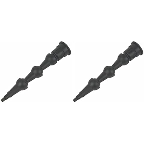 TEHAUX ser of 2 Plastic Caulk Nozzles caulking tips caulking nozzle tips caulk tip extension Caulk Around Tips Cover