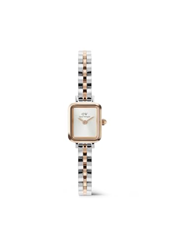 �r���v ���f�B�[�X �_�j�G���E�F�����g�� daniel wellington Quadro Mini 15.4x18.2 Arch 3-Link White Sunray Two Tone RG S ���v ���� �u�����h 20�� 30�� �E�H�b�` �������