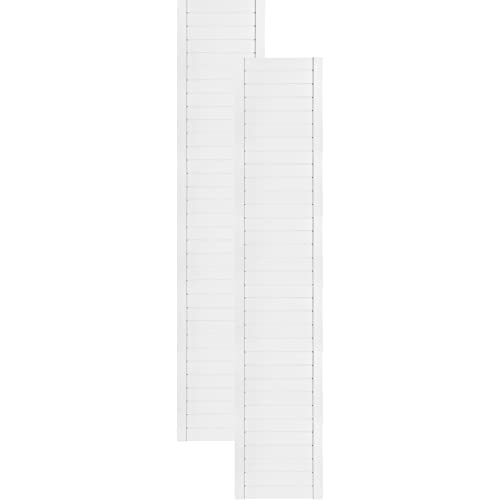Lamellentüren Decomeister Holz 2er Pack 394×1995 mm Holztür aus Kiefer