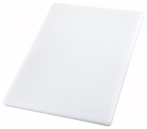 Tabla de cortar blanca rectangular 24 x 18 x 1 in miniatura 1