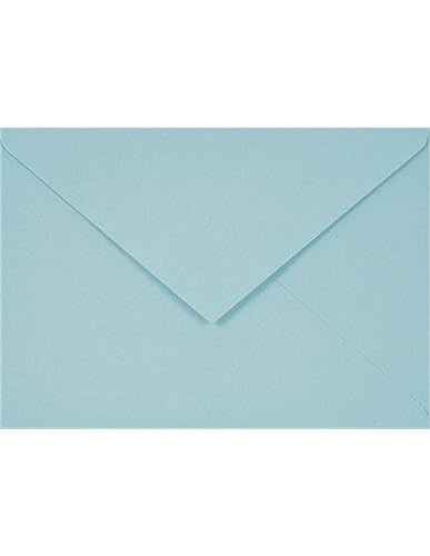 Enveloppes bleu clair C6 Netuno 114 x 162 mm pour protéger vos faire-part