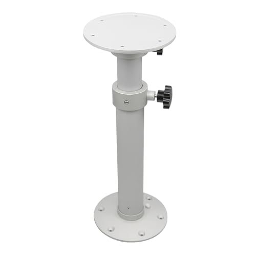 Soporte de mesa genérico ajustable en altura | Herramienta de elevación de aluminio | Mesa para camping-Car de altura ajustable, para adultos en interiores y exteriores en casa barco caravana