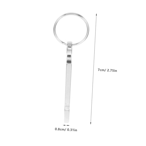 Mipcase Keyring Money Clip Metal Cash Fixing Clip for Secure Storage Compact Lightweight Design for Outdoor Use for Friends Family2