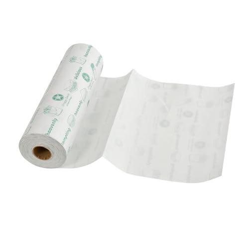 Image of Eclet 1kg Multipurpose Food Wrapping Paper Roll, Greaseproof Non-Stick Food Wrap for Sandwich, Burger, Roti, Paratha, Snacks, Baking & Kitchen Packing Use tv