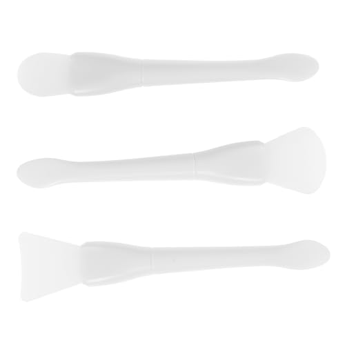 ULDIGI 3pièces Spatules Silicone Pour Élimination De Cire Applicateurs De Masque Facial Outils De Nettoyage Portable Pour Cire Et Résidus Pratique Et Réutilisable