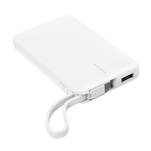 HIDISC モバイルバッテリー HD-MB5000CRSLSWHサムネイル2