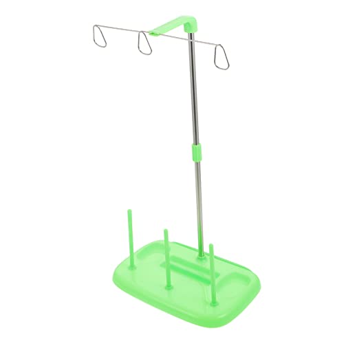 TOPPERFUN Soporte de hilo para máquina de coser porta hilos para maquina de coser soporte de carrete de cono universal clip de cable soporte de bobina porta hilo de coser Máquina overlock