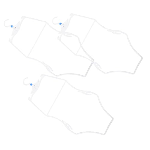 FONDOTIN 3pcs Body Shape Hanger for Swimwear Lightweight Display Hangers for Bikinis and Bathing Suits for Closets Boutiques and Outdoor Activities