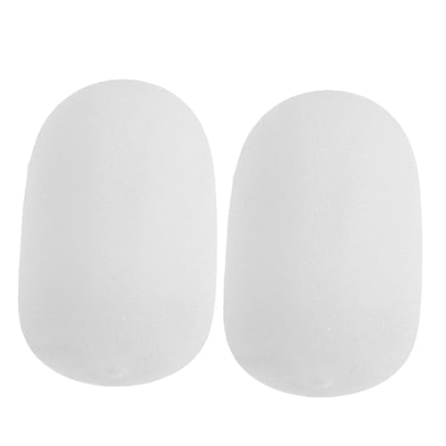 Toddmomy 2 Cepillos De Limpieza para Botellas Cabezal De Cepillo Suave para Tazas Repuesto De Cepillo Limpiador De Botellas Cabezal De Repuesto para Botellas Esponja Blanca