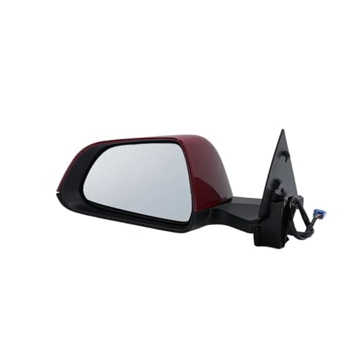 Rétroviseur chauffant pliable pour Tesla Model 3 rouge foncé 13 broches gauche