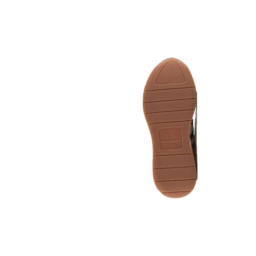 Armani Exchange Women's Cher Sneaker, White, 8.52