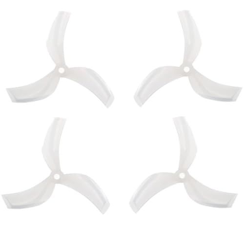 Hélice M5 blanc lait 3 lames 3.5 pouces pour châssis RC