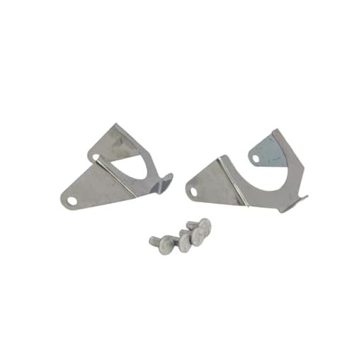 Image of Stainless Steel Lock Clamp Lever Set with Rivets for Quick Coupling /Camlock Fittings | Replacement Clamp Arms for Irrigation Pipe Connector | Heavy Duty Leakproof Lock Clips - 20 Pcs | 3 inch