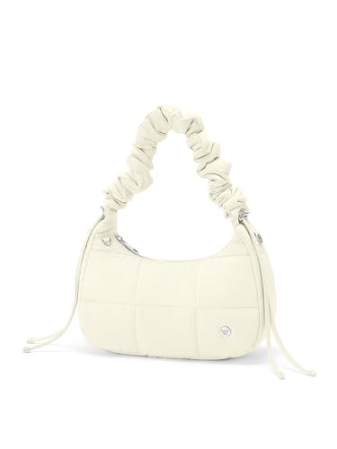 Image of WESTBRONCO Small Puffer Shoulder Bag, Quilted Crescent Crossbody Bags for Women Nylon Daily Purse, Womens Puffy Handbags
