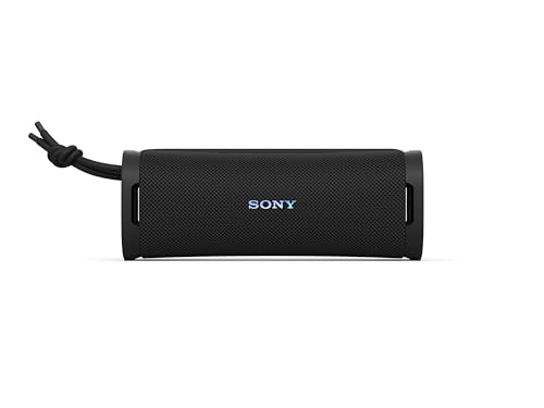 Sony ULT Field 1 - Enceinte Portable sans Fil Bluetooth ULT Power Sound, Basses Profondes, IP67, étanche à l'eau/poussière et antichocs, Batterie 12h, Prise d'appel, extérieur, Voyage - Noir
