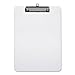 Universal UNV40310 8-1/2 in. x 11 in. Plastic Clipboard with 1/2 in. Capacity Clip - Clear