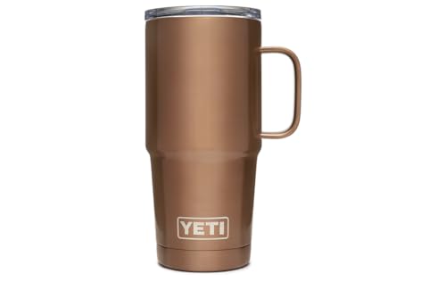 Image of YETI Rambler 20 oz Travel Mug, Stainless Steel, Vacuum Insulated with Stronghold Lid