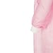 Nobles Universal Size Pink Disposable Isolation Gowns - Latex-Free Gown is Fluid Resistant with Knitted Cuffs - Medical & PPE Gowns - Ideal Safety Protection for Women & Men (Case of 50)