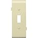 Legrand-Pass & Seymour PJSC1I Sectional Thermoplastic Wall Plate Junior Jumbo Toggle Center Section, Ivory