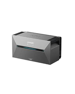 Anker SOLIX Solarbank 2 E1600 Pro, Balkonkraftwerk mit Speicher, 4 MPPT 2400W Solareingang, All-in-One Stromspeicher mit Mikroinverter, 1,6kWh, 1000W AC, 6000 Ladezyklen, 9,6kWh Kapazität, Plug&Play