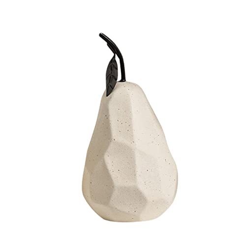 Sculpture de poire en céramique : l'ornement de vie idéal pour votre bureau
