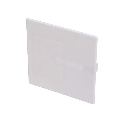 Watts Apu16 Spring Fit Drywall Access Panel For Plumbing, Wiring, And Cables, White, 8 Inch X 8 Inch #TOP6