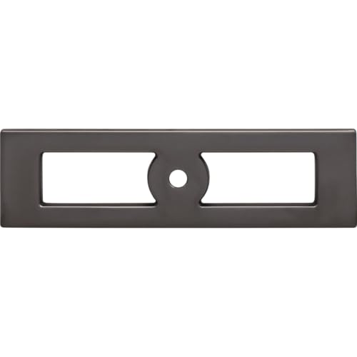 Top Knobs Hollin 4 9/32" Length Rectangle Knob Ash Gray