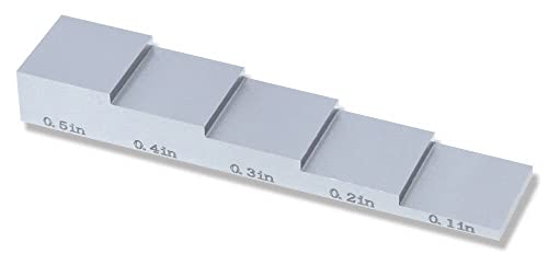 Bloque de calibración escalonado titanio 6AL4V 5 pasos miniatura 2