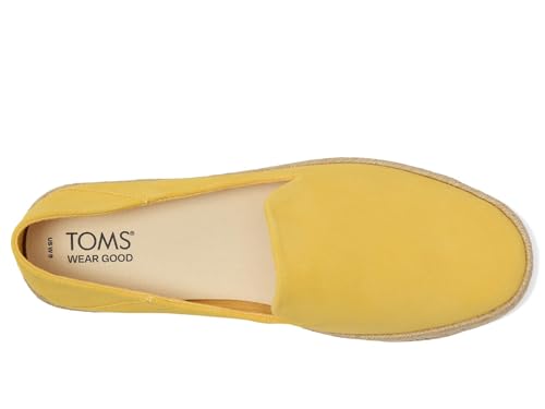 TOMS Womens Carolina Espadrille Slip On Flats Casual - Black2