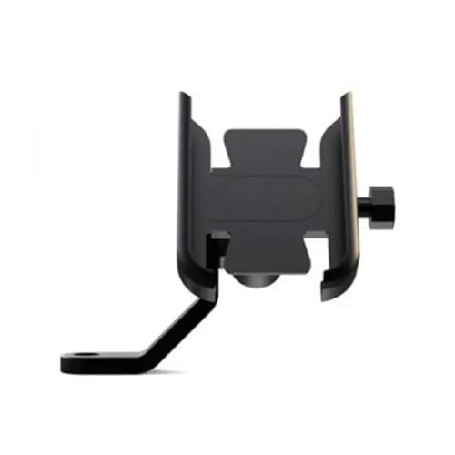 Support téléphone moto rétroviseur aluminium 360 anti vibration stable