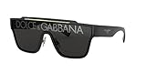 Sin Polarizar Dolce & Gabbana Gafas de Sol VIALE PIAVE 2.0 DG 6125 Black/Grey 35/13/145 hombre