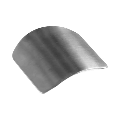 Protège-doigts en Acier Inoxydable,Réglable Portable Évite les Blessures en Acier,Protège-doigts pour Couper les Aliments - pour Viande, Poisson, Pommes de Terre,