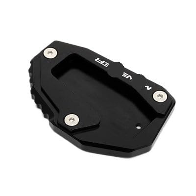 Plaque de support de béquille latérale haut de gamme en alu usiné pour Monster 1200 et 821