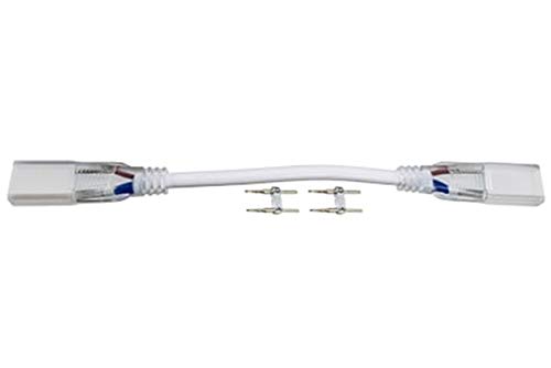 Extensión para cinta LED 130V SMD 5050, 6 pulgadas, blanca miniatura 1