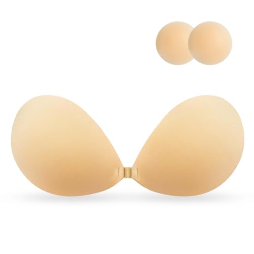 Soutien-gorge push-up collant invisible anti-glisse pour résoudre le problème du dos nu