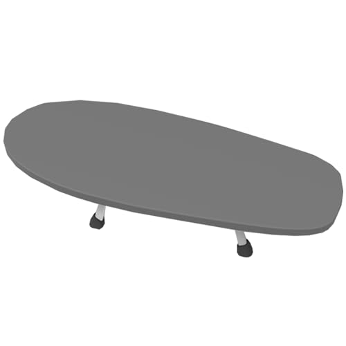 Thickened Wooden Large Ironing Board, Folding Ironing Board with Thick Cotton Pad for Laundry Room, Apartment, Dorms, 7 * 12 * 24in(Gray)