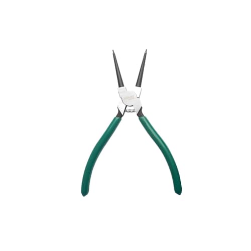 1PC Circlip Pliers Inside Straight 7 Inch Snap Ring Pliers with Straight Bent Jaw Retaining for Ring Remove Automotive Tool