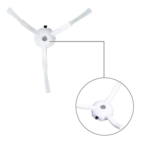 Cepillo lateral de repuesto compatible con Roborock S7 T7S S6 MAX S5MAX kit de 4 piezas 4