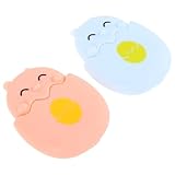 Cabilock Hojas de Jabón Desechables Mini 2 Piezas (rosa y Azul) para Viajes y Camping Hojas de Papel de Jabón Portátiles para Lavado de Manos Rápido para Uso al Aire Libre