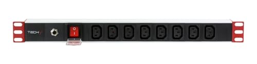 Bloc d'alimentation Techly I-Case STRIP-813T pour racks